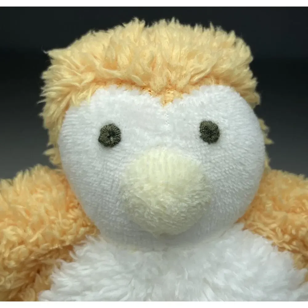 Vintage 2004 Baby GAP Penguin Plush Orange White Mini 5” Shaggy Terry Cloth Feet